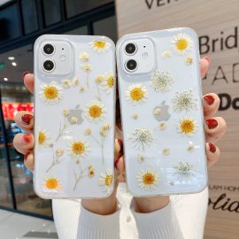 Iphone popular handmade reslin flower phone case